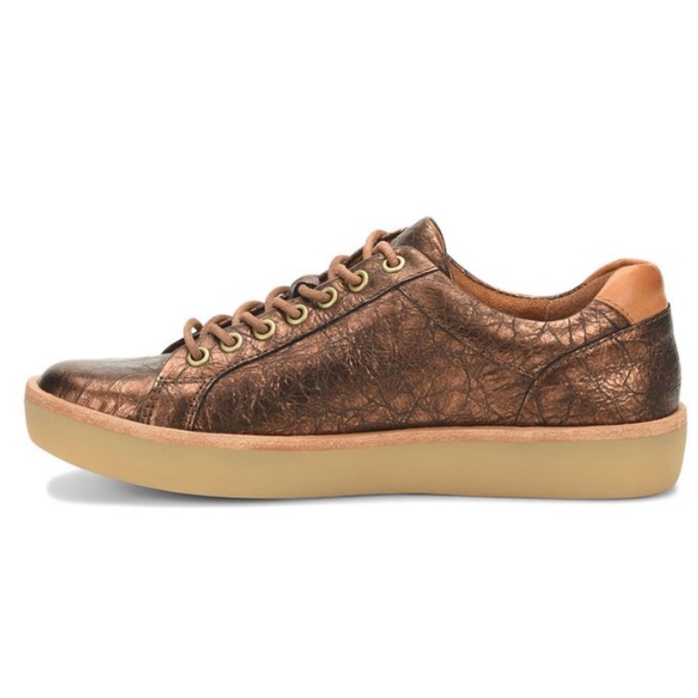 KORK-EASE MADDI METALLIC BRONZE LEATHER SNEAKER US 7 / EU 38 - Picture 7 of 12